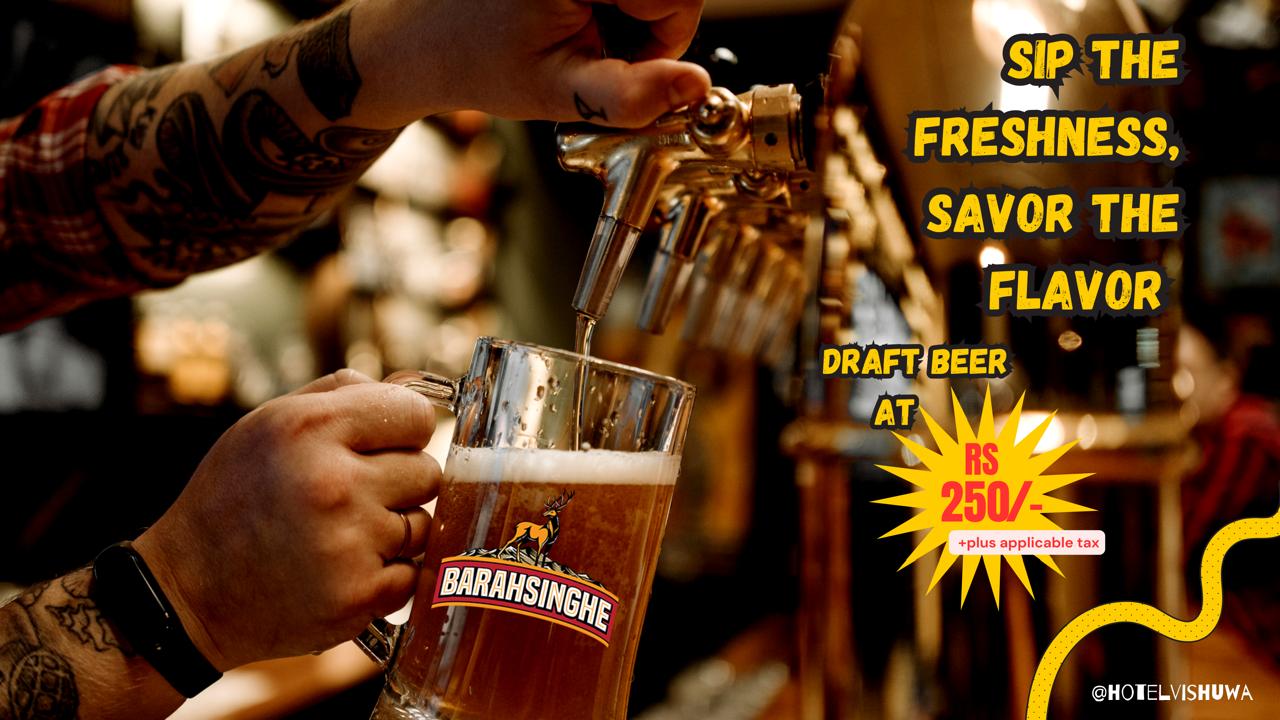 Barahsinghe Draft Beer Offer